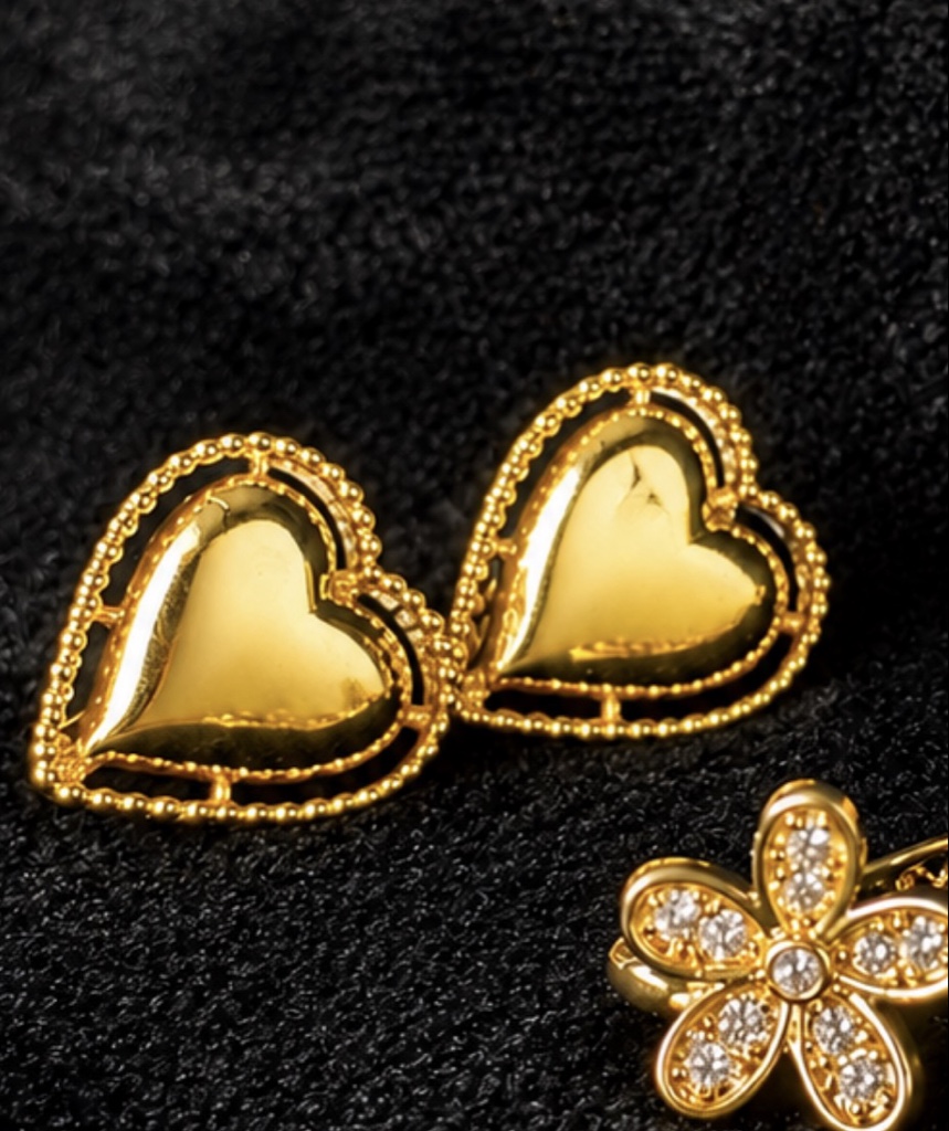 Huggis corazón Dorado