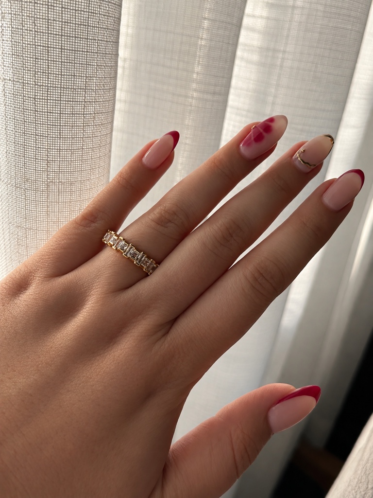 Anillo perlado