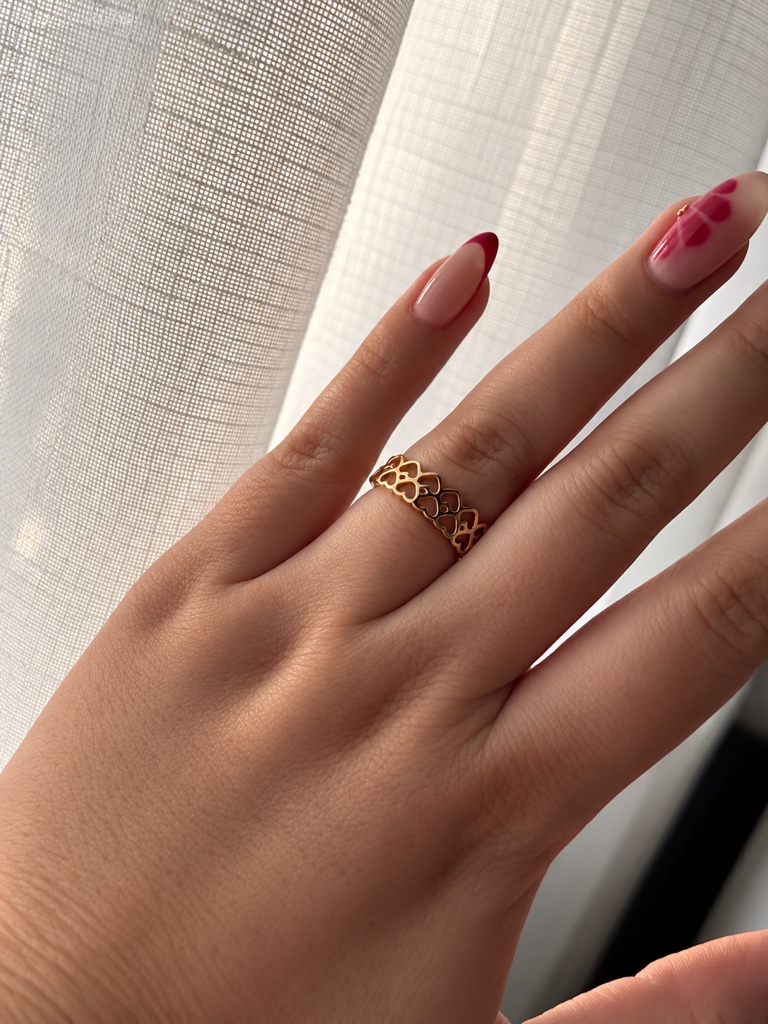 Anillo Double Heart
