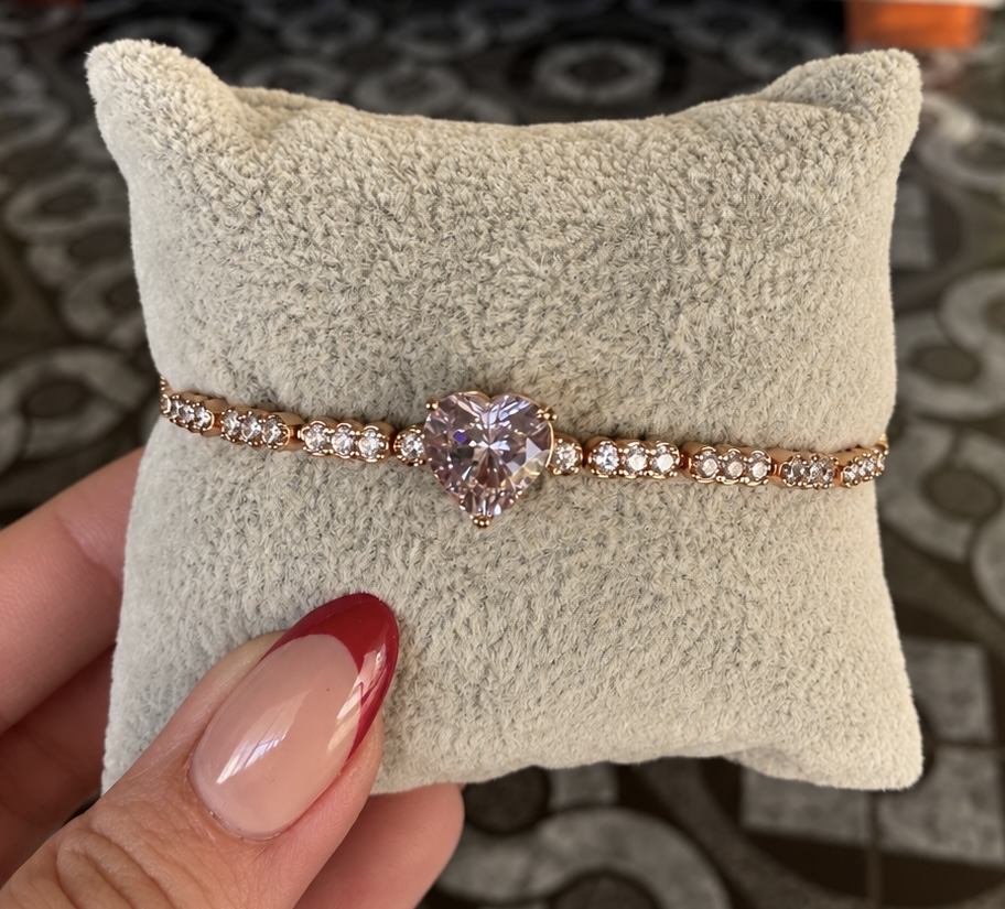 Pulsera Gema Corazón