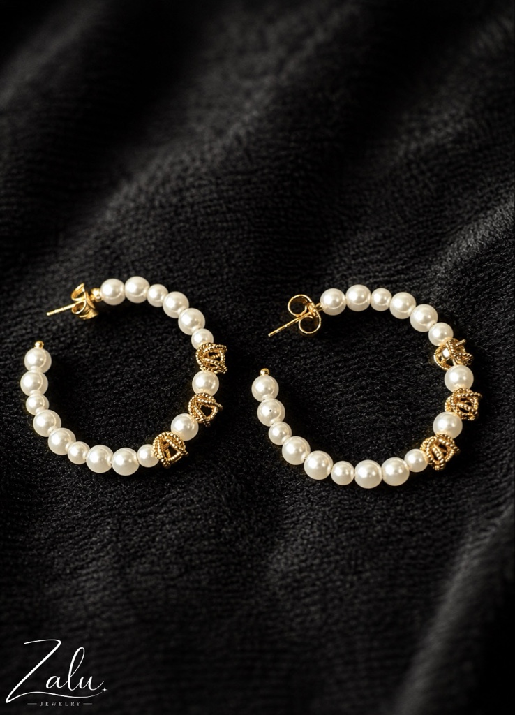 Argollas Perladas