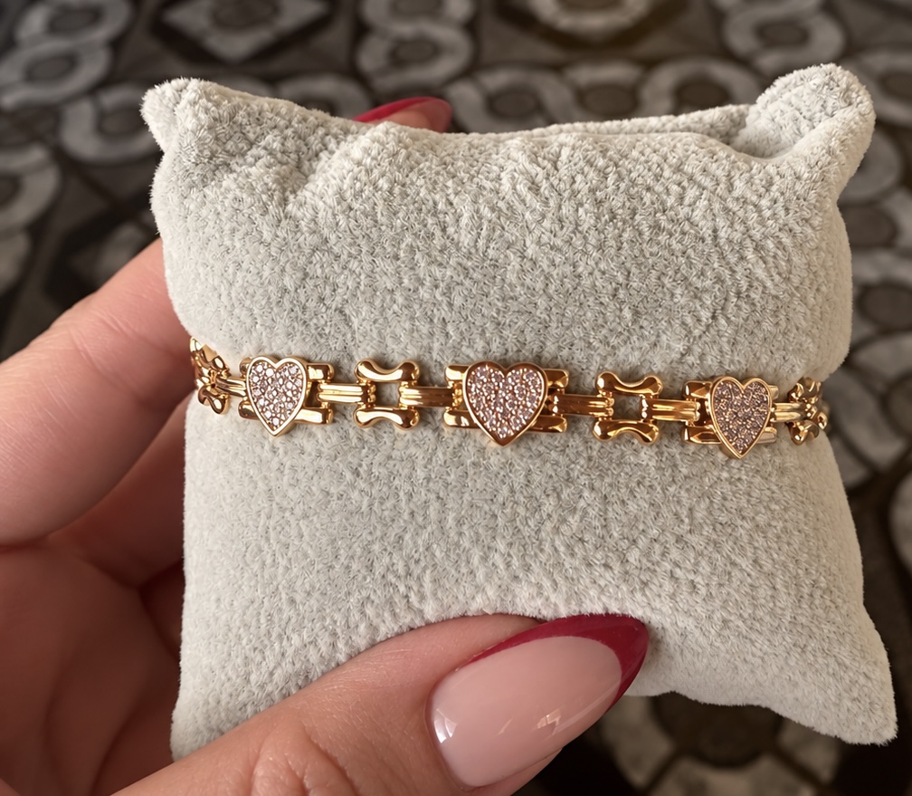 Pulsera cadena Corazón