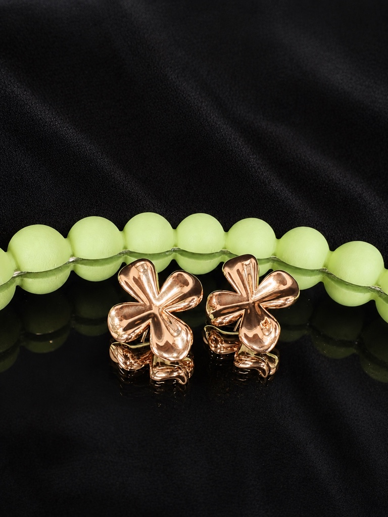 Aretes Flor abstracta
