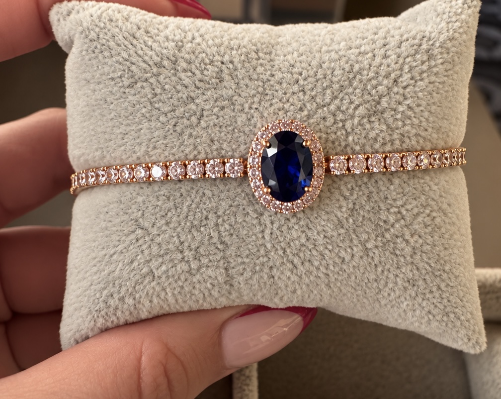 Pulsera Gema Azul