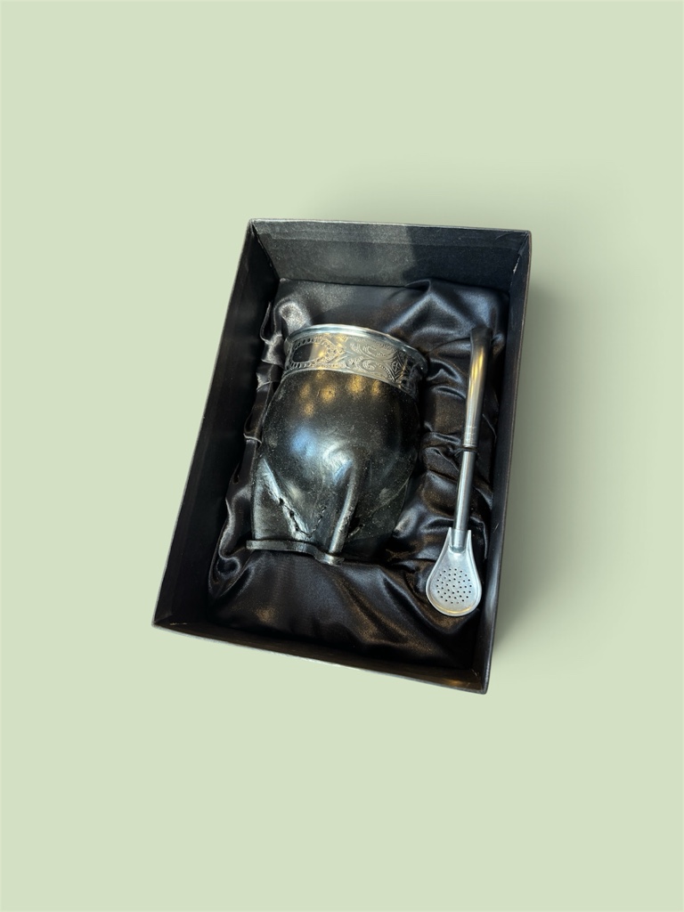 Imperial de cuero negro