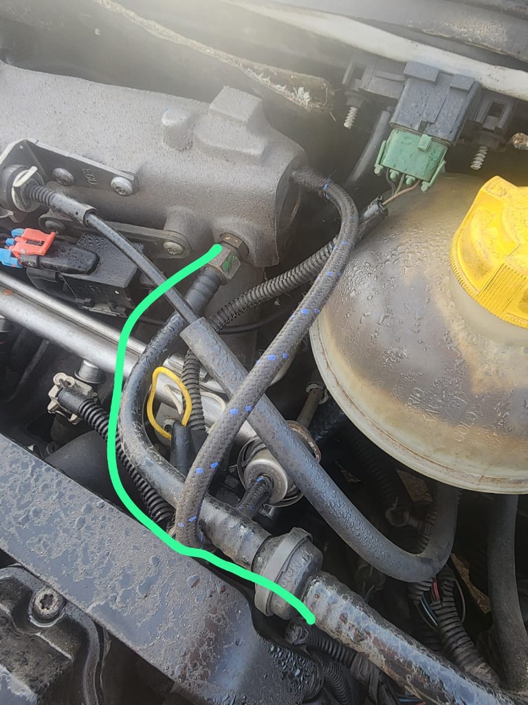Manguera de alta ( servo ) Chevrolet Corsa 1.6 2006