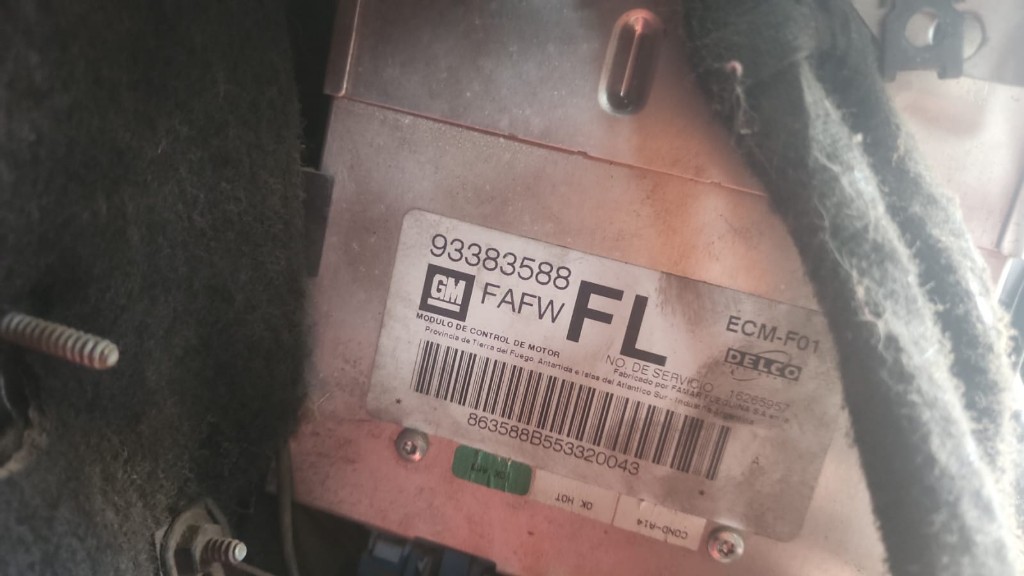 ECU Chevrolet Corsa 1.6 2006