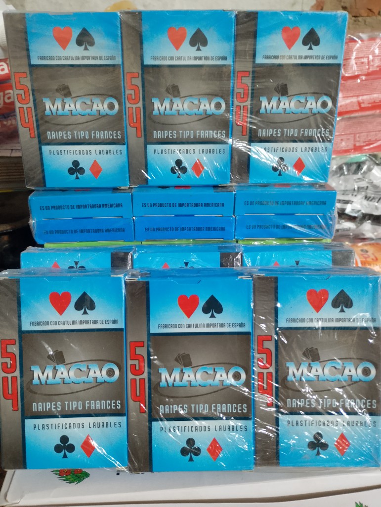 Naipe Macao ♦️♣️♥️🖤