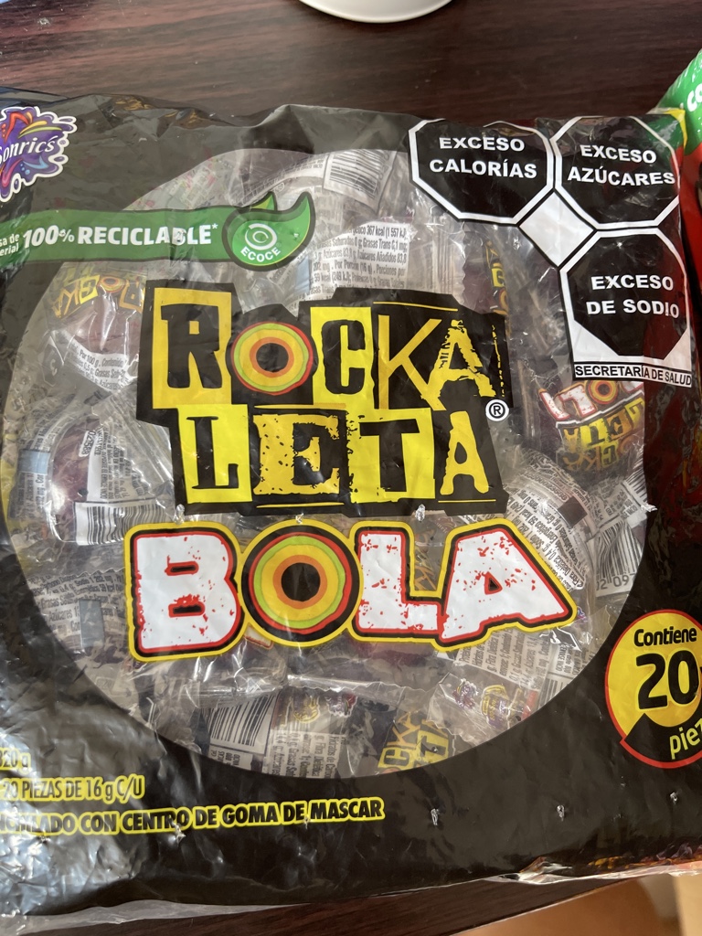 ROCKLETA BOLA 20PZS