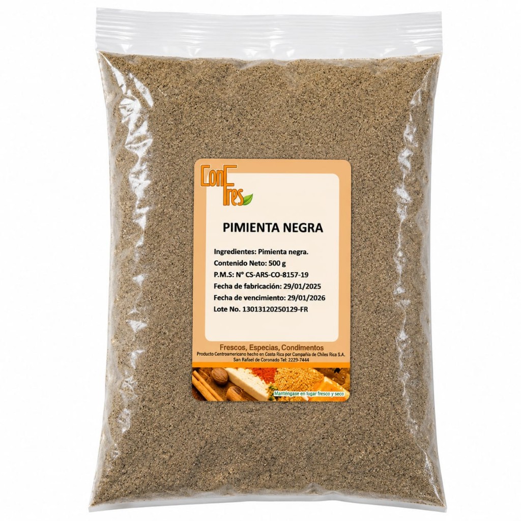 Pimienta negra - 500 g