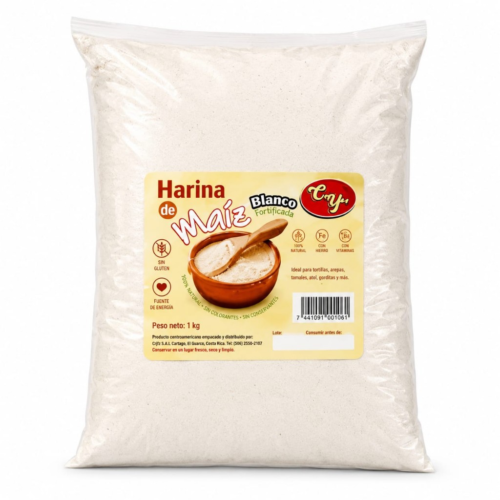 Masa de maíz blanca - 1 kg