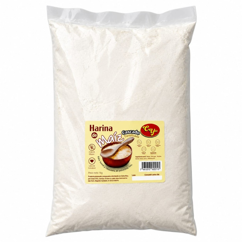 Masa de maíz cascada Blanca - 1 kg