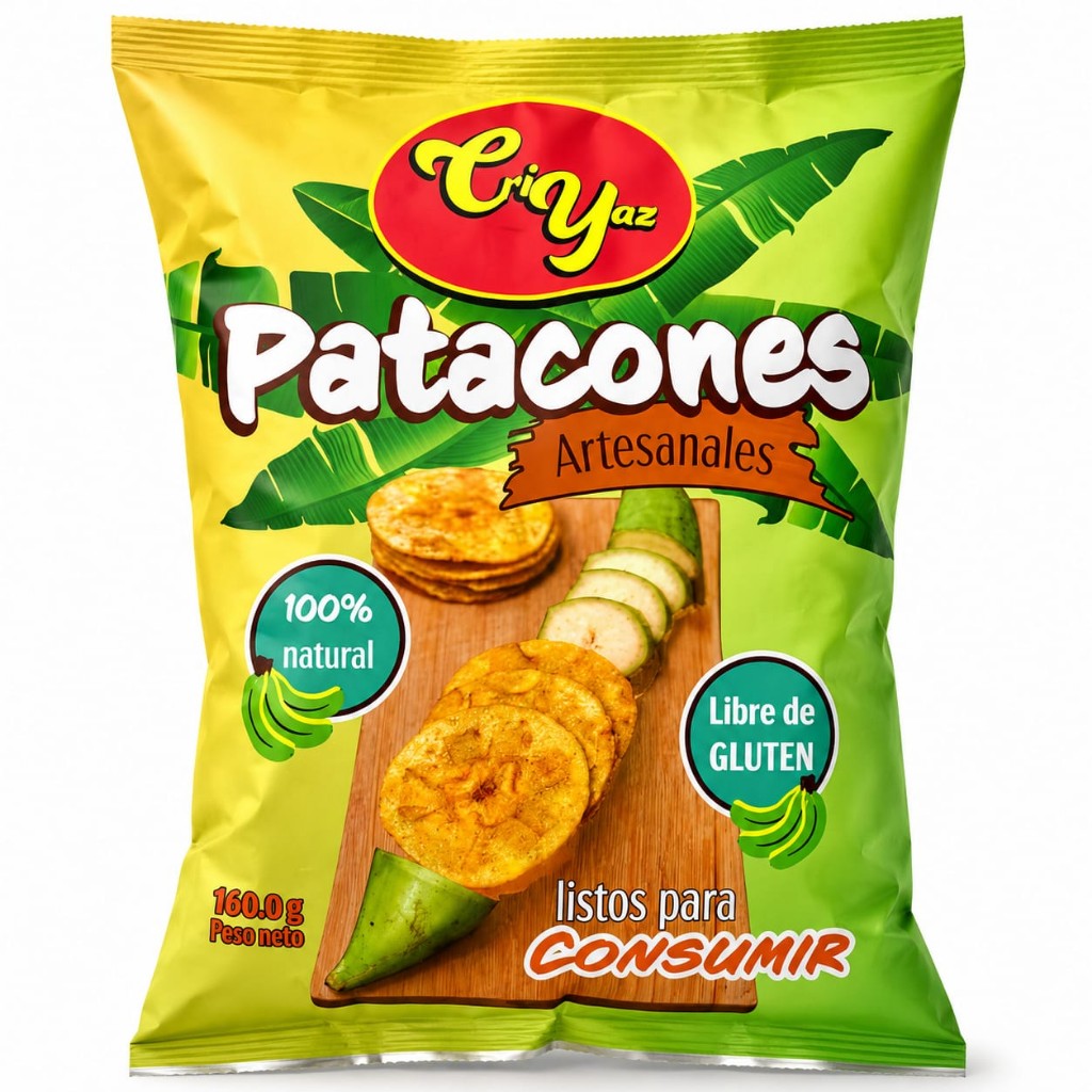 Patacones Crisyaz - 160 g
