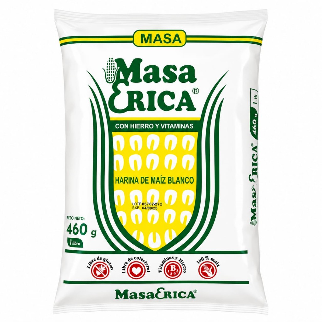 Masa de maíz Masa Érica - 460 g