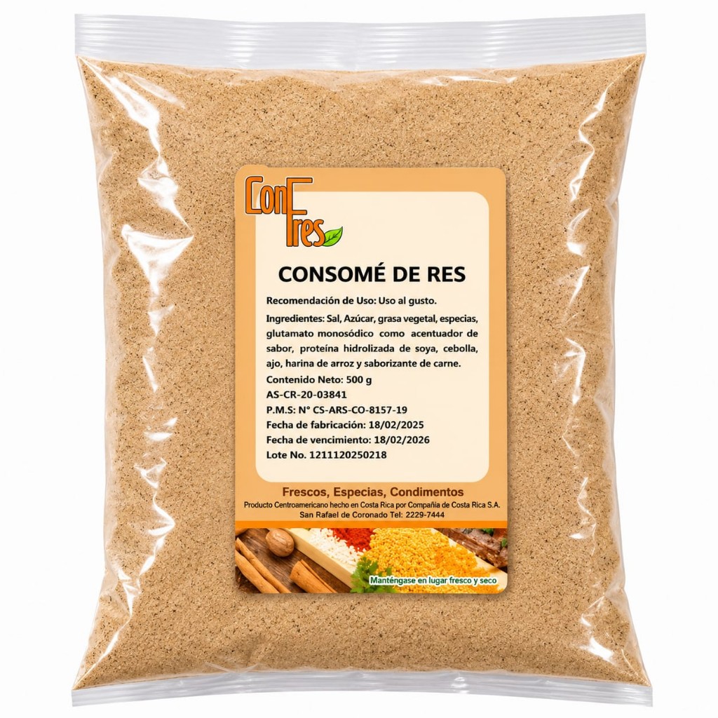 Consomé de res - 500 g