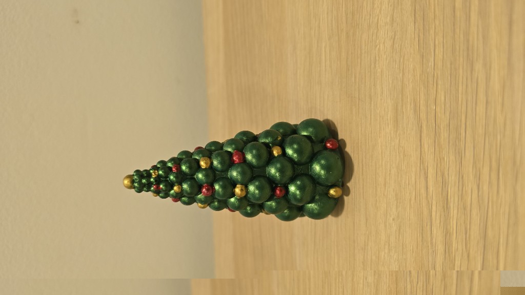 Arbol navideño bolitas