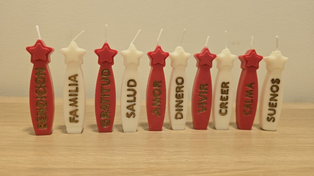 Velas decorativas deseos pequeñas