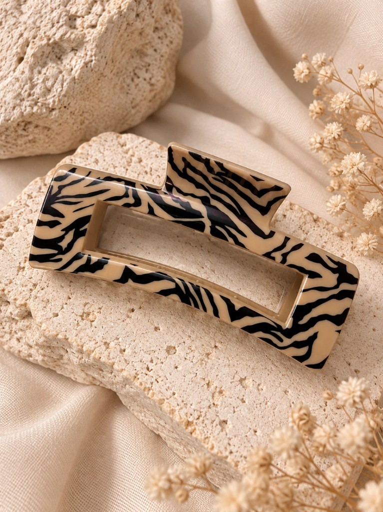 ACC-8547 BROCHE PRINT MARRON 10CM