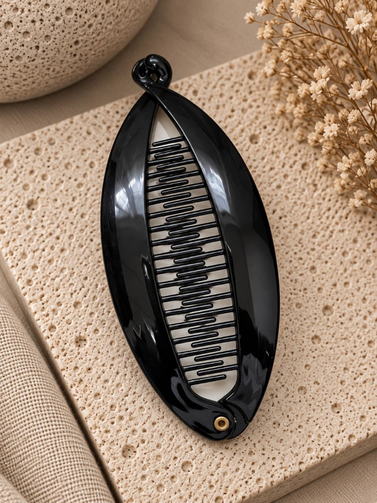 ACC-8541/ Hebilla Banana Negro