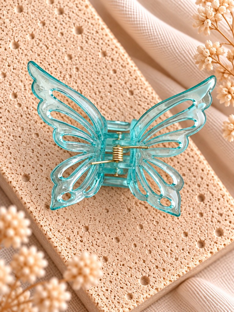 ACC-8680 BROCHE MARIPOSA VERDE