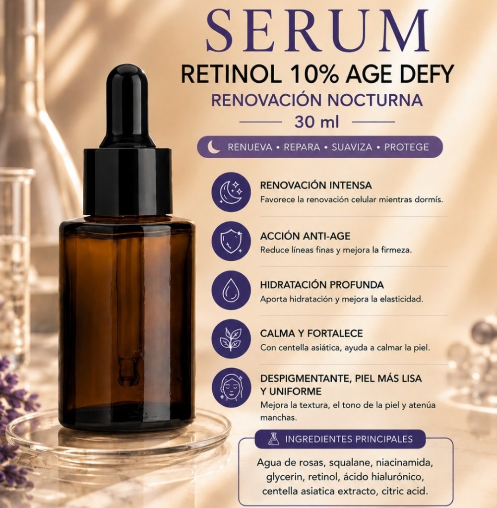 Serum Retinol 10% Age Defy
