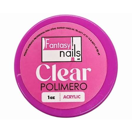 Fantasy Nails Acrílico Cover Clear 1 oz
