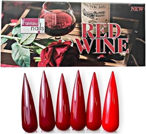 Gama Fantasy Nails Red Wine