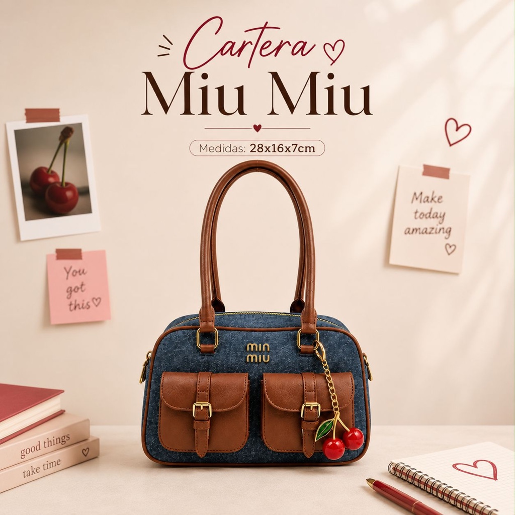 x Cartera Miu Miu - 8508 GNK