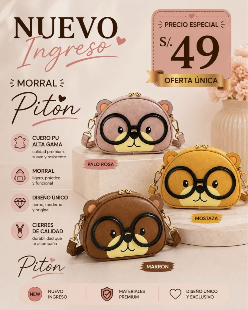 x Morral Pitón S-8548 GNK