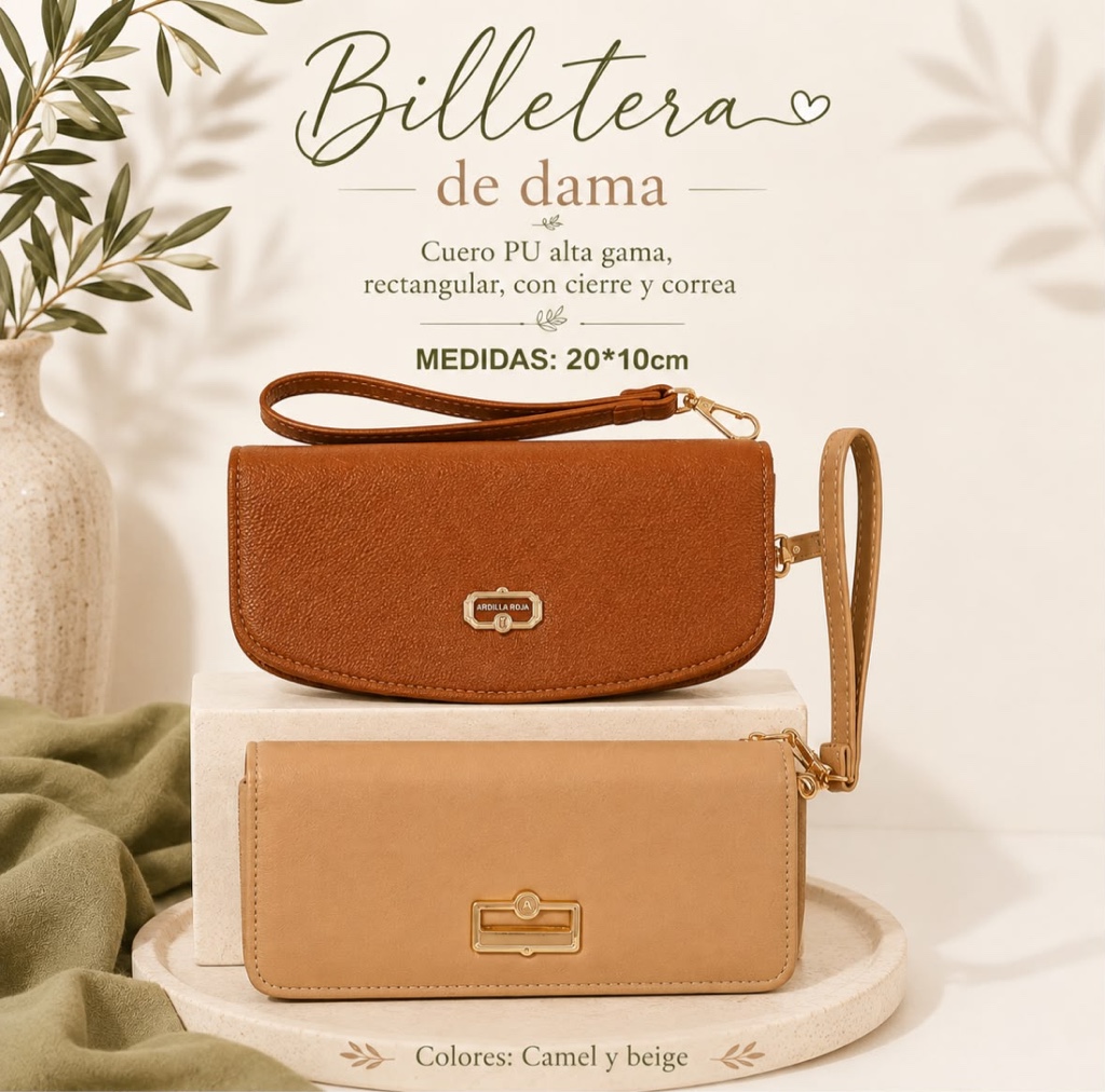 Billetera mujer PU