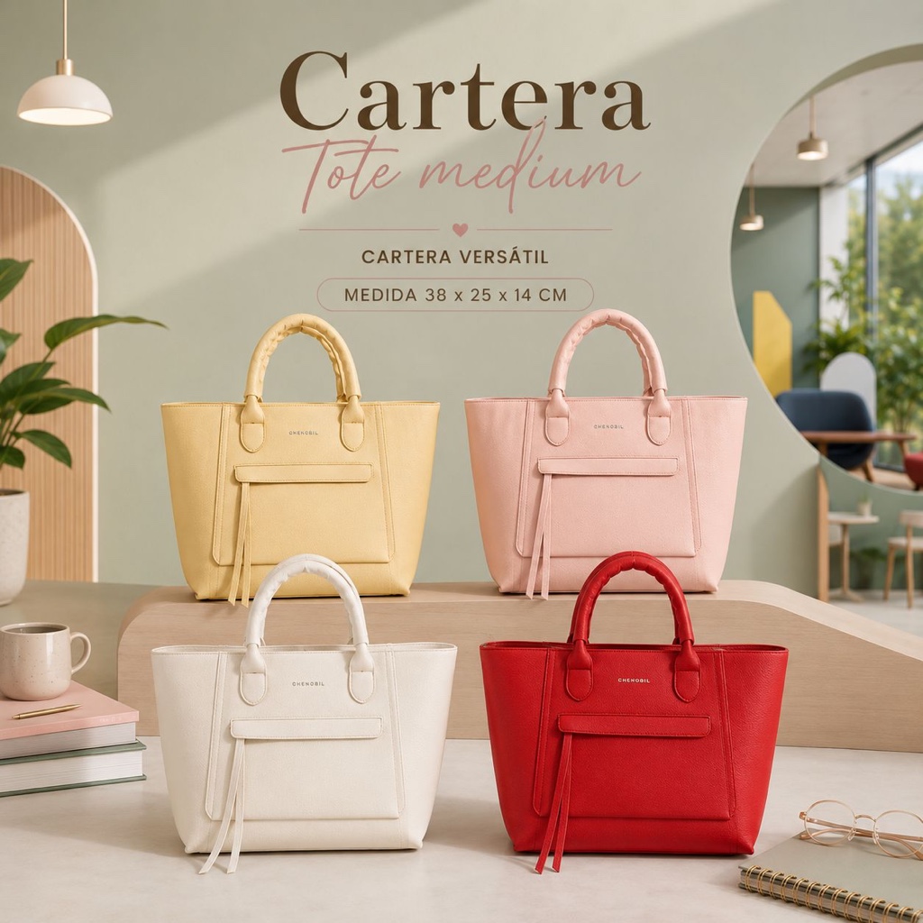Cartera Tote  Medium Grenobil