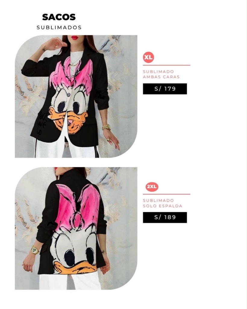 Saco Negro Daisy