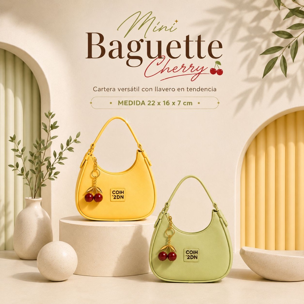 X mini Baguette Cherry - 1591 GNK