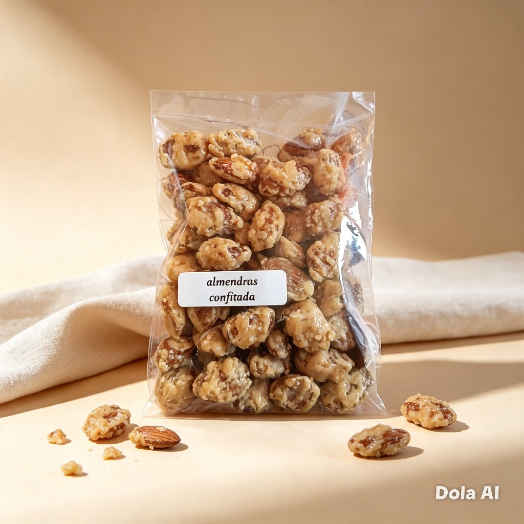 Almendra confitadas