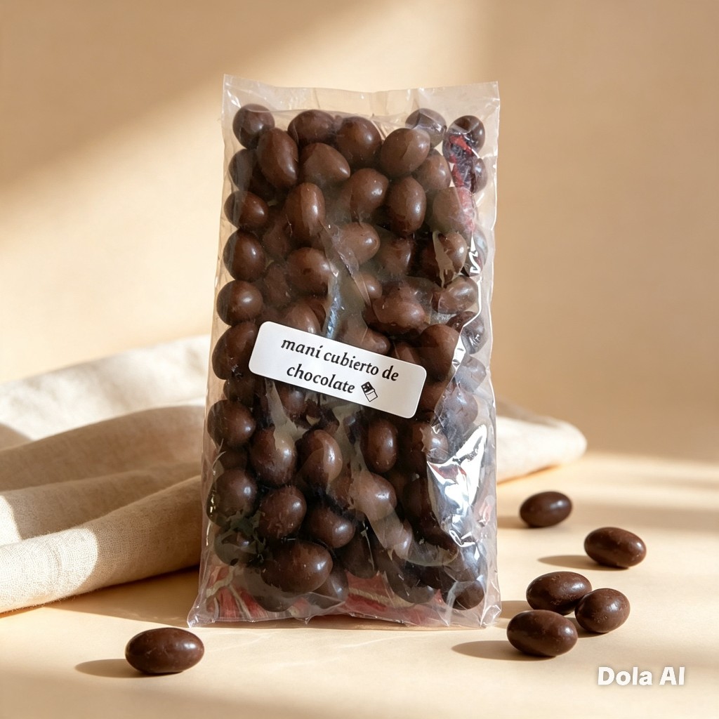 Bañado en choco naranja
