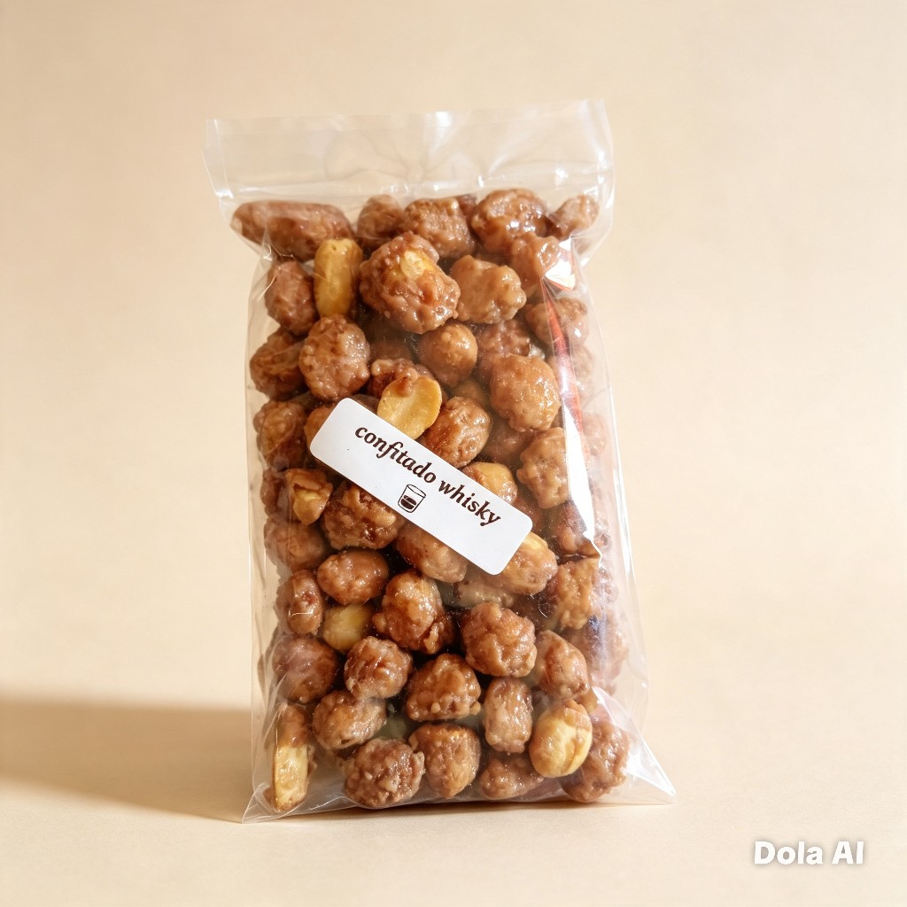 Maní confitados