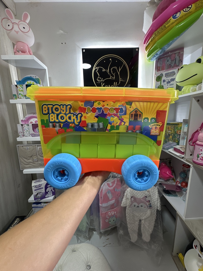 Bagon de fichasToys carro bloques