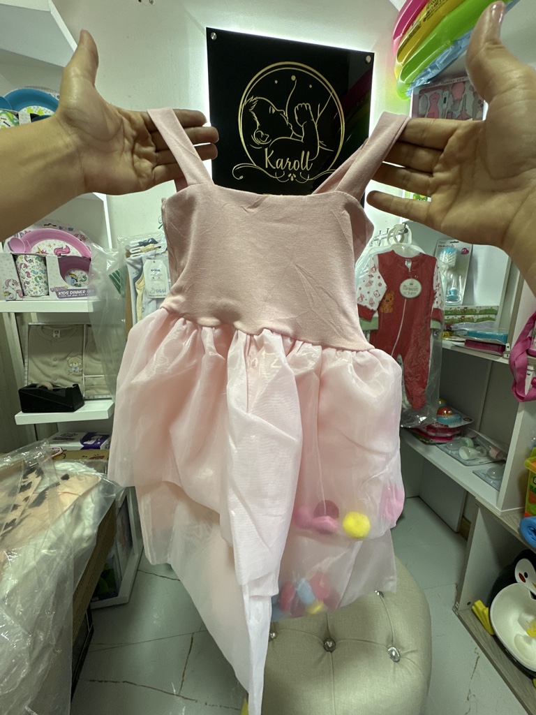Vestido 3D talla 18 a 24