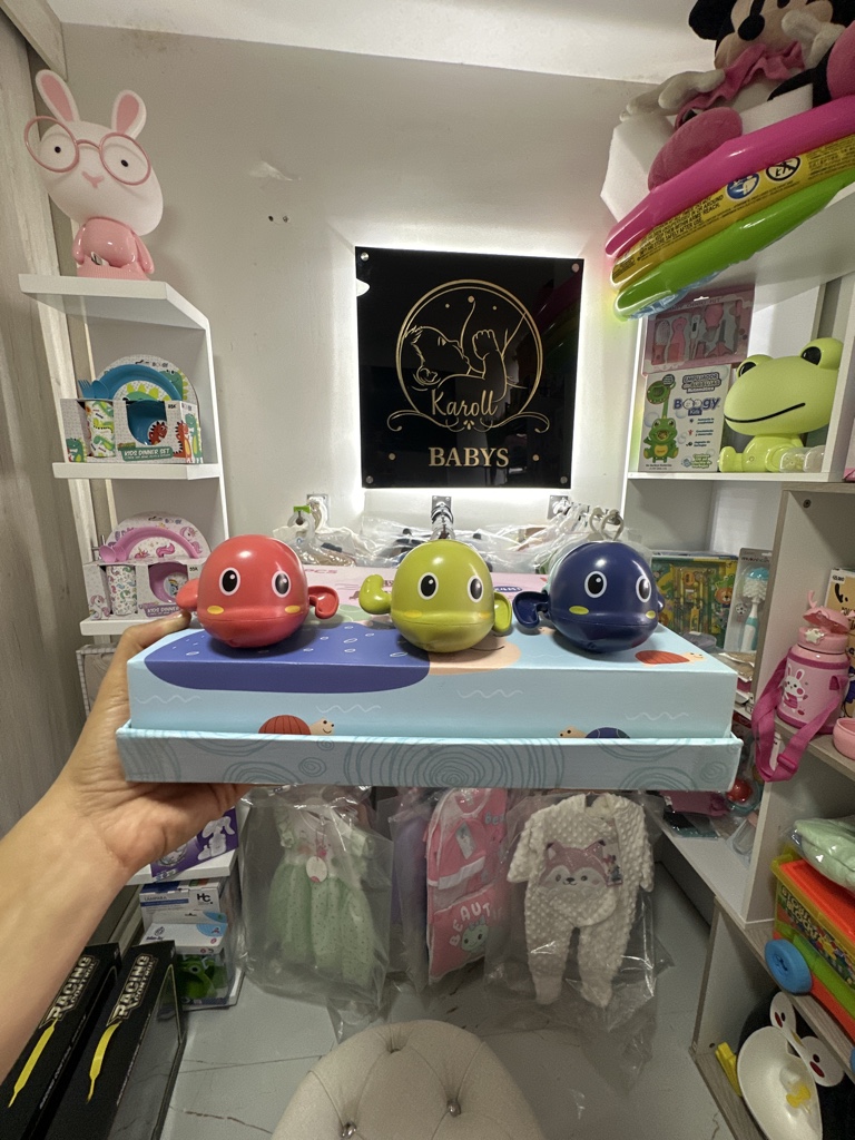 Set x 3 para jugar durante el baño