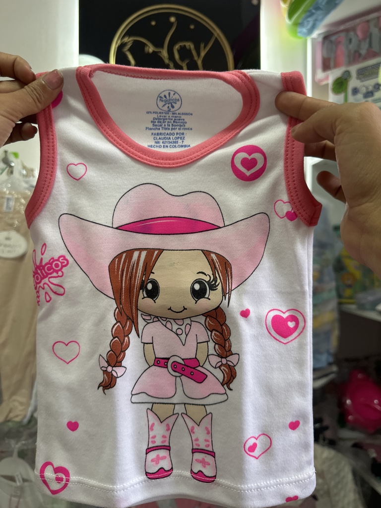 Camisilla niña surtida