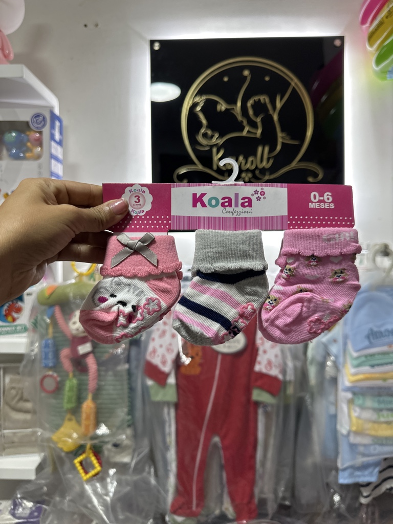 Medias, niña 0 a 6 PAQ X 3