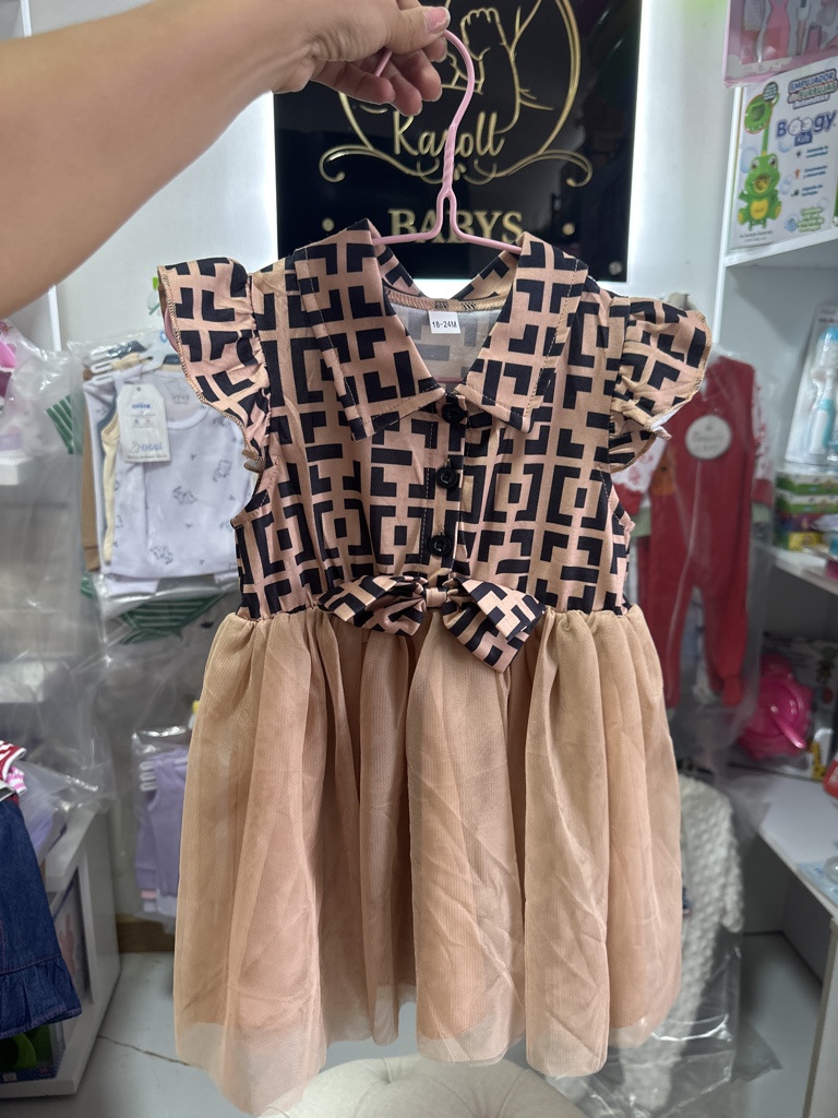 Vestido estampado 18 a 24