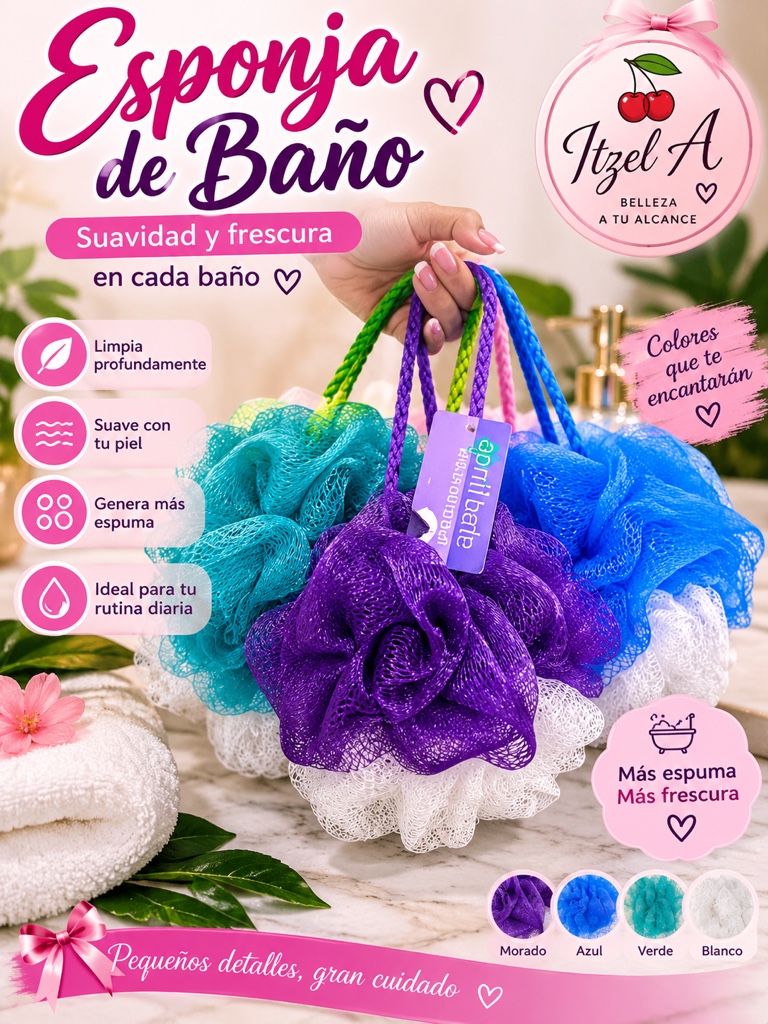 Esponja de baño