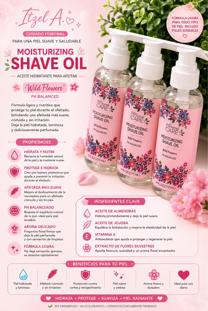 Moisturizing Shave (aceite hidratante para afeitar)