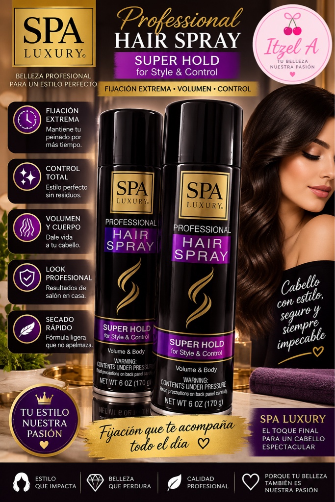 Spray fijador