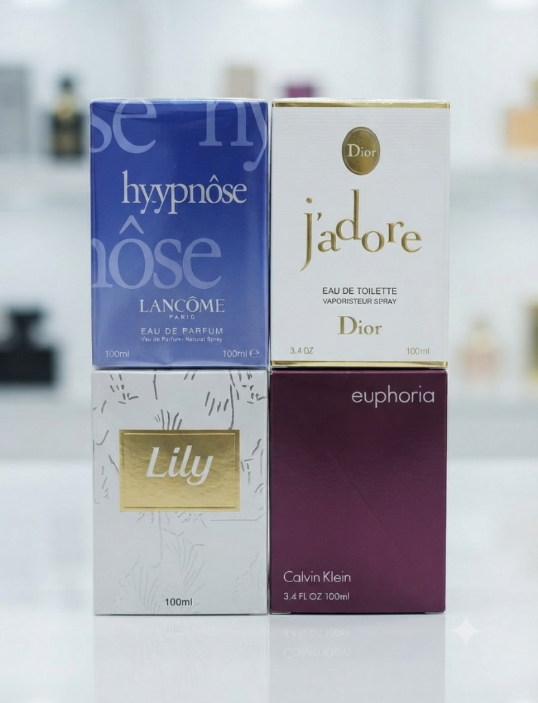 Perfumes de dama y caballeros