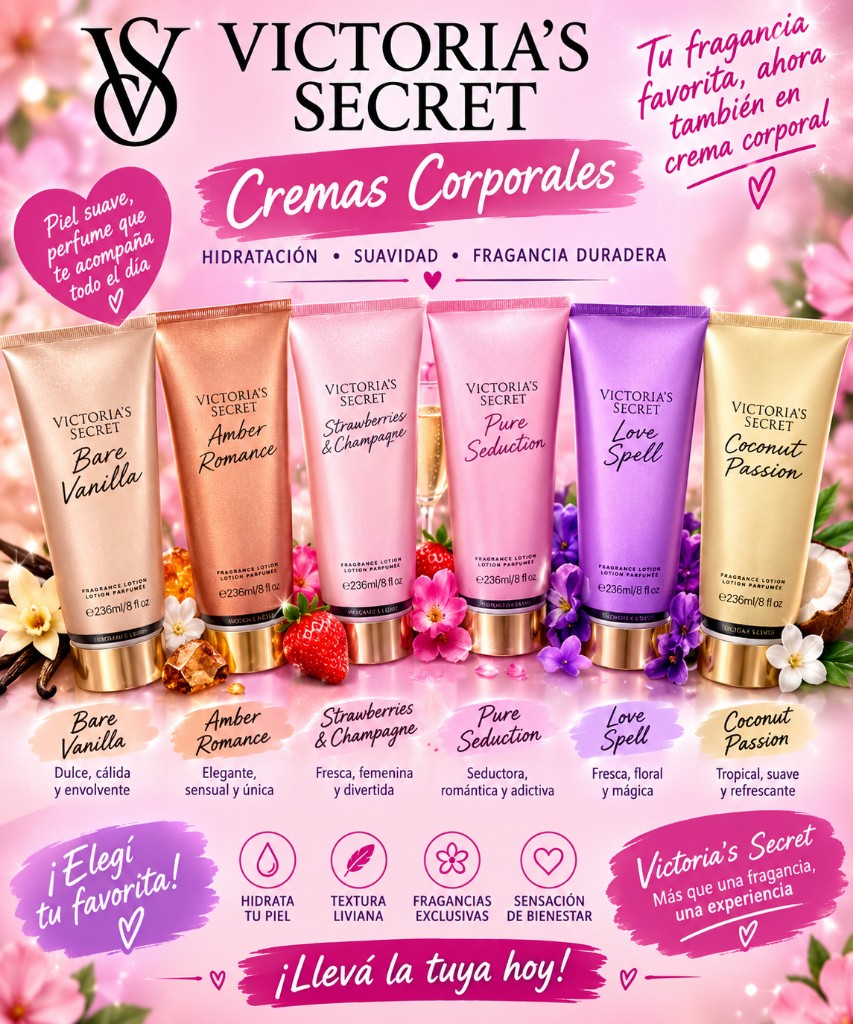 Cremas victoria secret