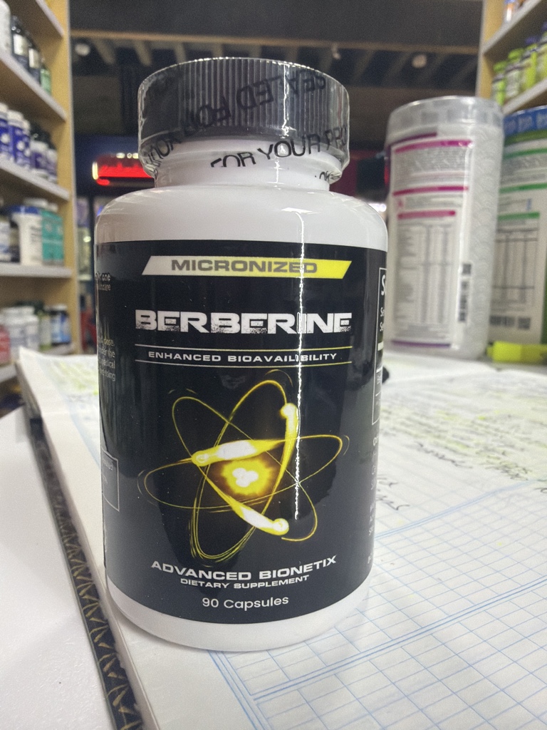Berberine micronizada 90 cápsulas