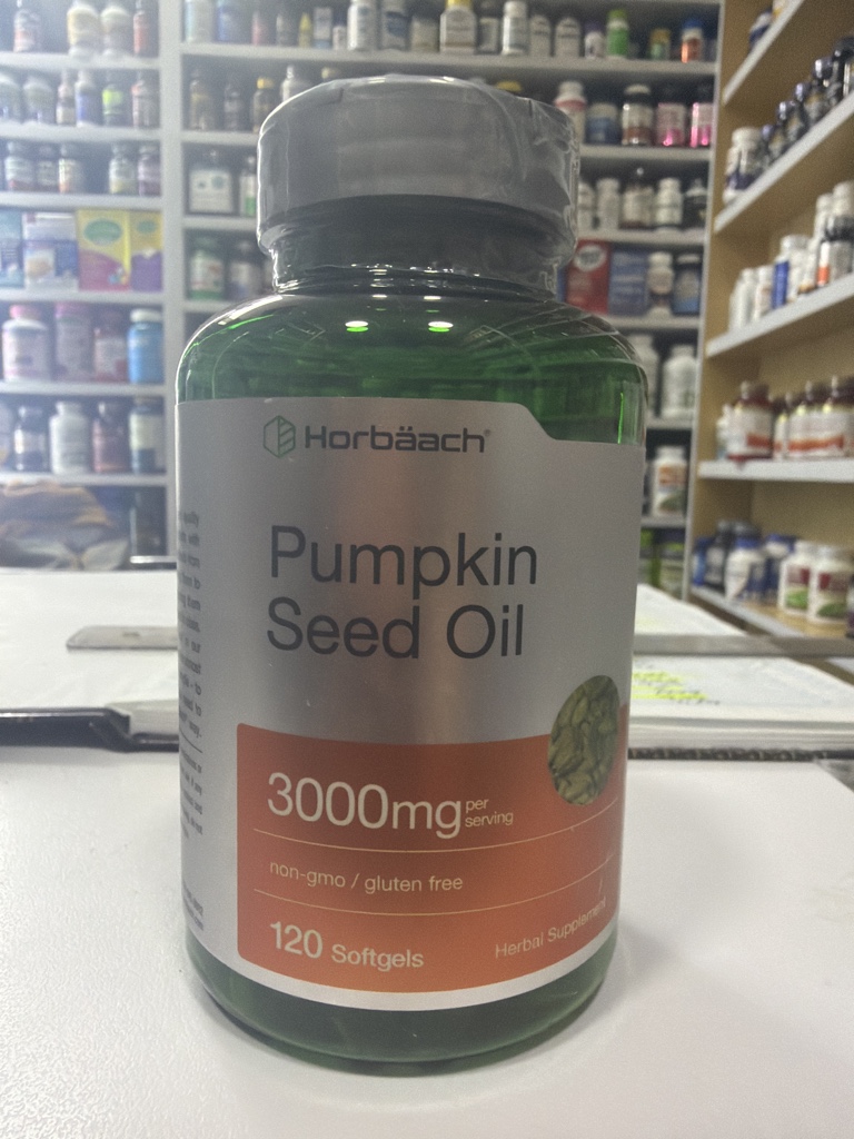 Pumpkin seed oil 3000mg horbaach