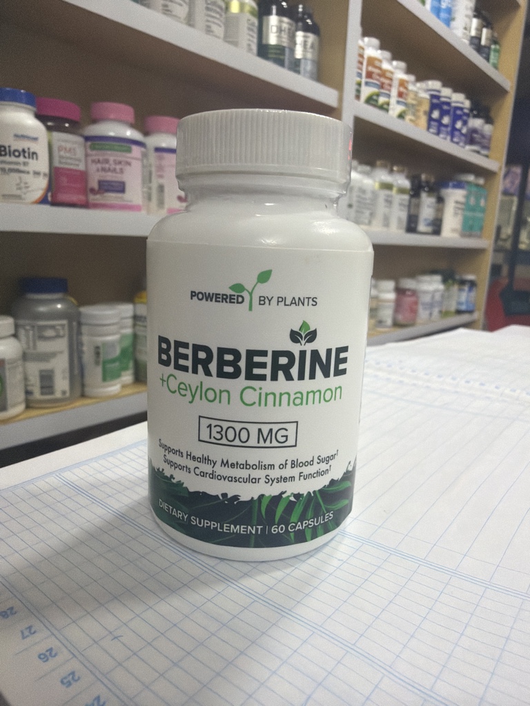 Berberine+ceylon 1300 mg 60 cápsulas